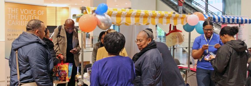 Ocan caribsche vrijwilligers markt Amare Den Haag