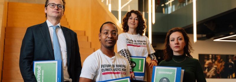 Ocan caribisch greenpeace klimaatzaalk bonaire boneiru climate change