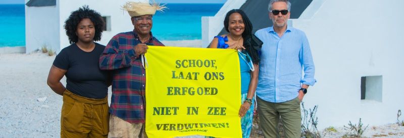 Ocan caribisch greenpeace klimaatzaalk bonaire boneiru climate change