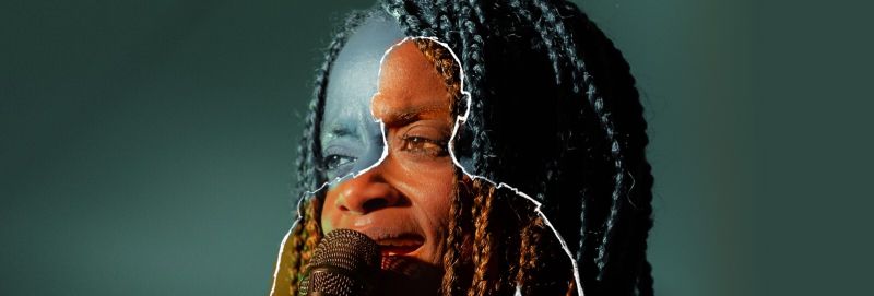 ocan caribisch izaline calister Ninsee Vrouw in de media awards caribisch