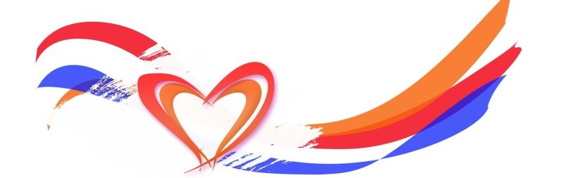 Ocan caribisch lintjesregen decoraties oranje nassau