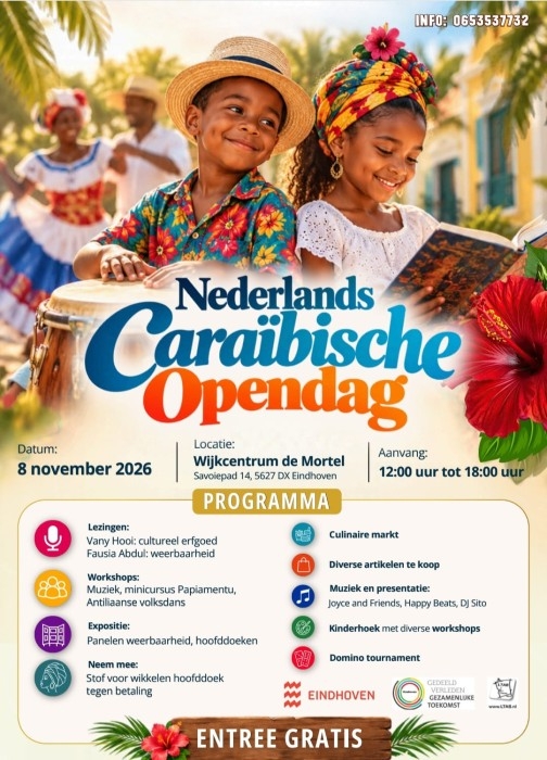 Ocan Caribisch Nederlands Caraibische Opendag Gedeeld verleden Gezamenlijke Toekomst Eindhoven