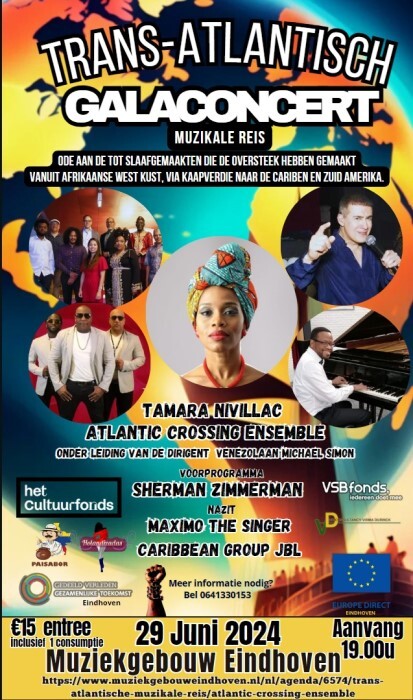  Trans Atlantisch concet muzikale reis Tamara Nivillac Ocan Caribisch